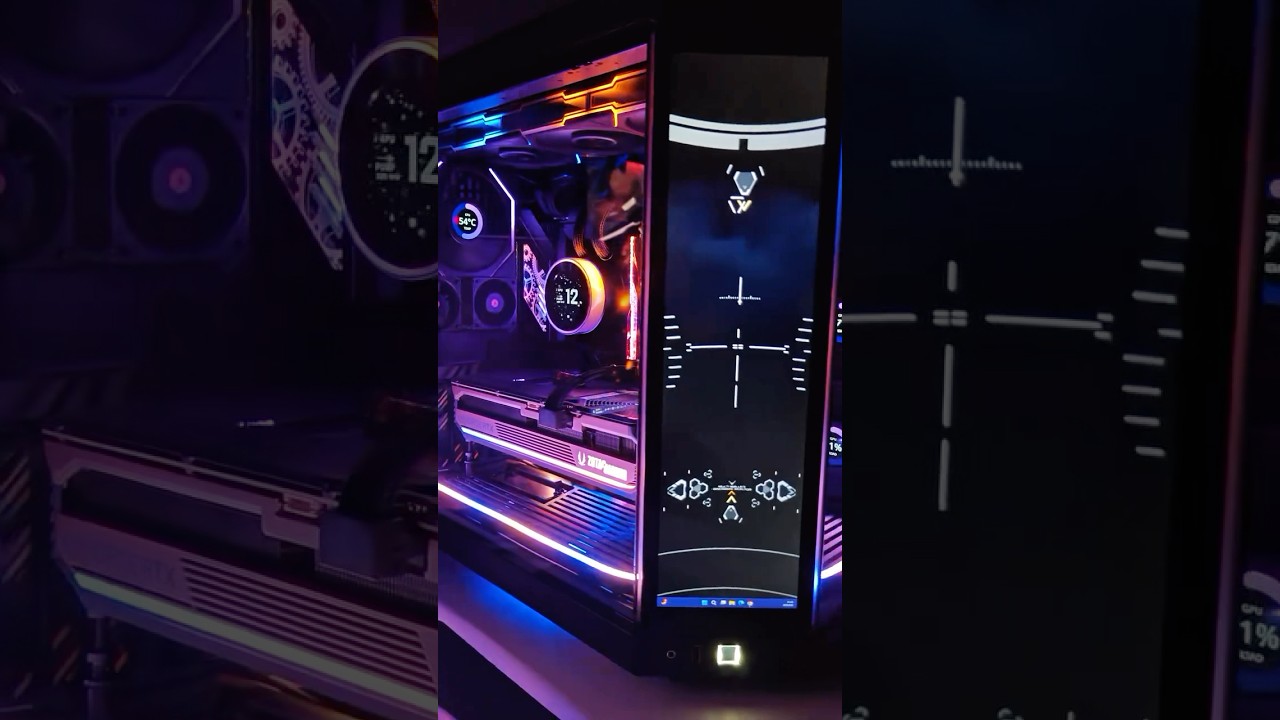 Phanteks Neon D-RGB LED Strips Installed 