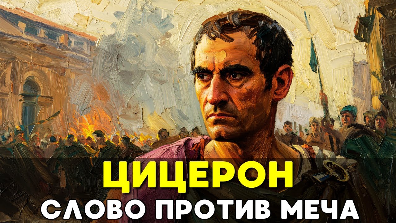 СЛОВО ОСТРЕЕ МЕЧА: Как Цицерон спас Рим, но поплатился жизнью?📜История