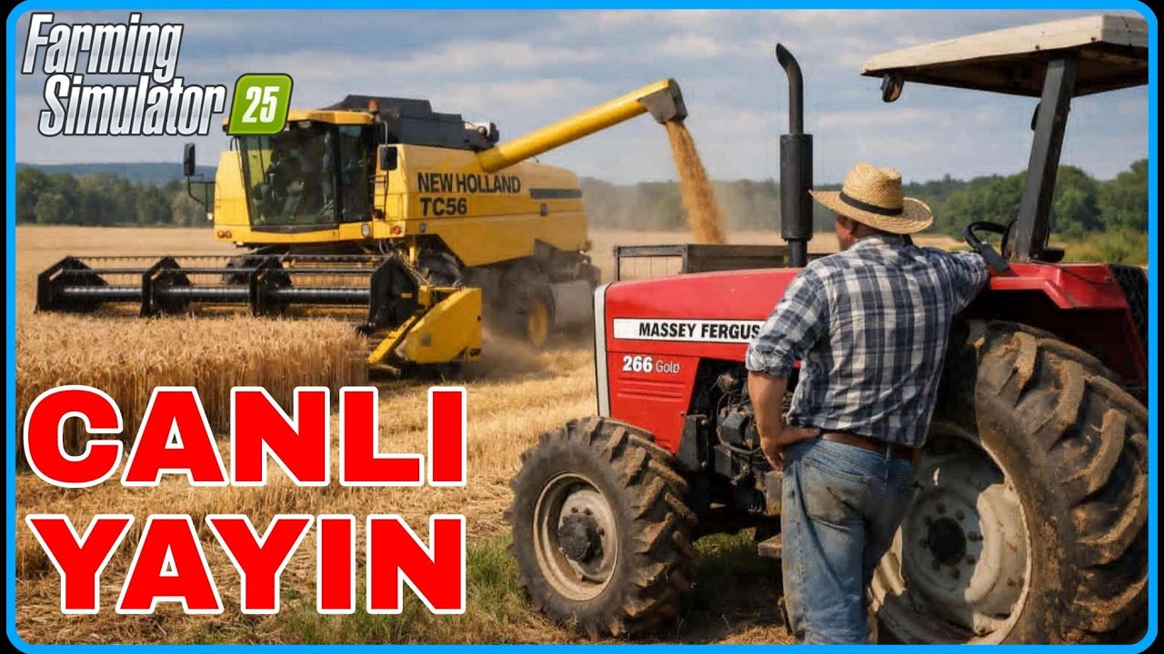 FARMING SIMULATOR  2025 Canlı Yayın @55_ragnar