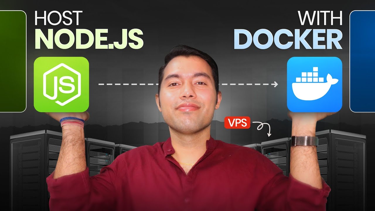Docker Deploy Node.js App on VPS | Full Tutorial