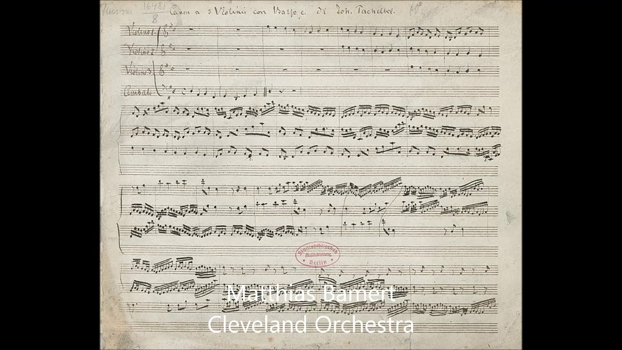Pachelbel Canon - Matthias Bamert conducts