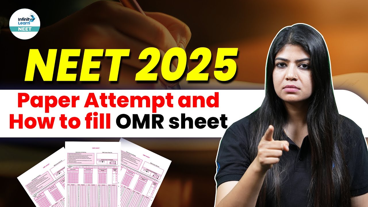 NEET 2025: How to Fill OMR Sheet Perfectly & Paper Attempt Tips by Beena Maam | Must-watch!