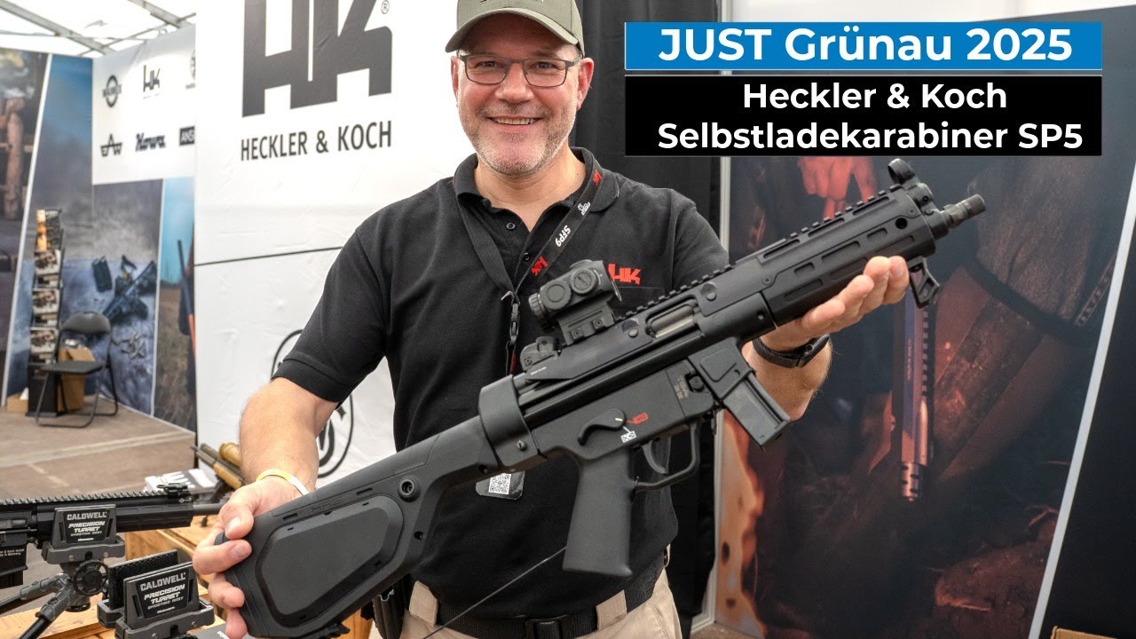 JUST Grünau 2025: Die Heckler & Koch Selbstladekarabiner SP5