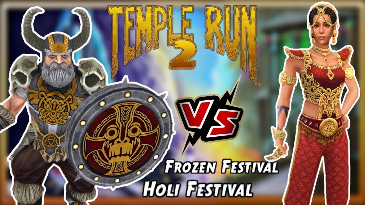 Sigur Frostbeard VS Nidhi Nirmal Regal  Frozen Festivals VS Holi Festival Temple Run 2 YaHruDv