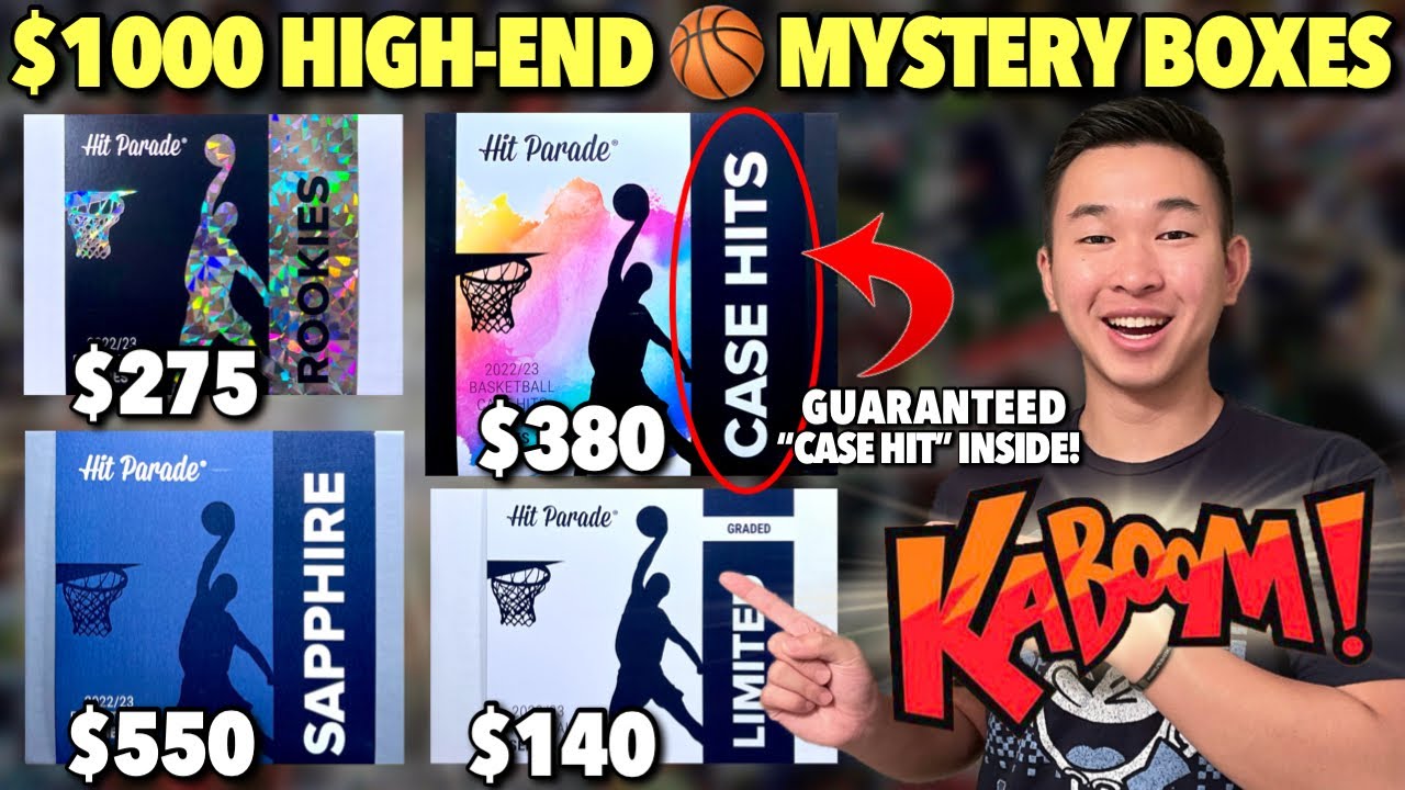 Opening new HIGH-END basketball mystery boxes ($1000)! Guaranteed CASE HITS & CRAZY 1/1! 🤯🔥