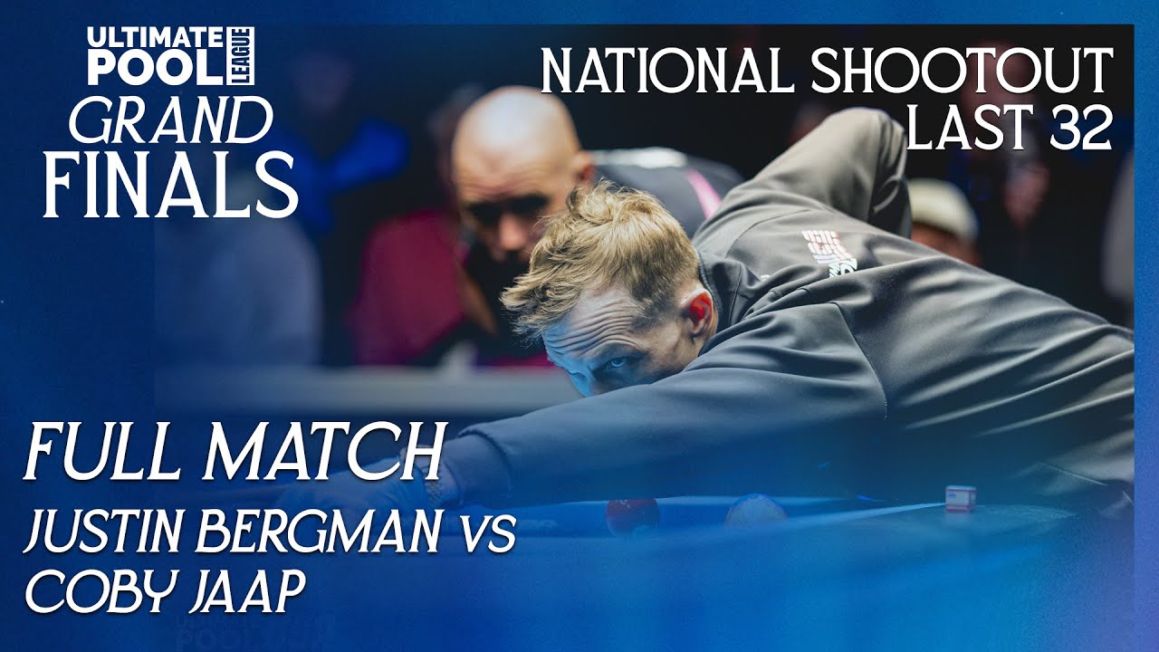 Justin Bergman vs Coby Jaap | Last 32 | National Shootout