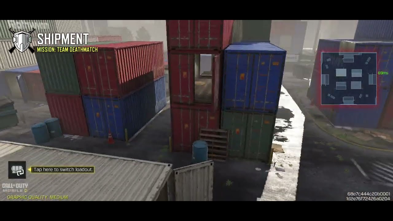 1v1 with random girl #codm 