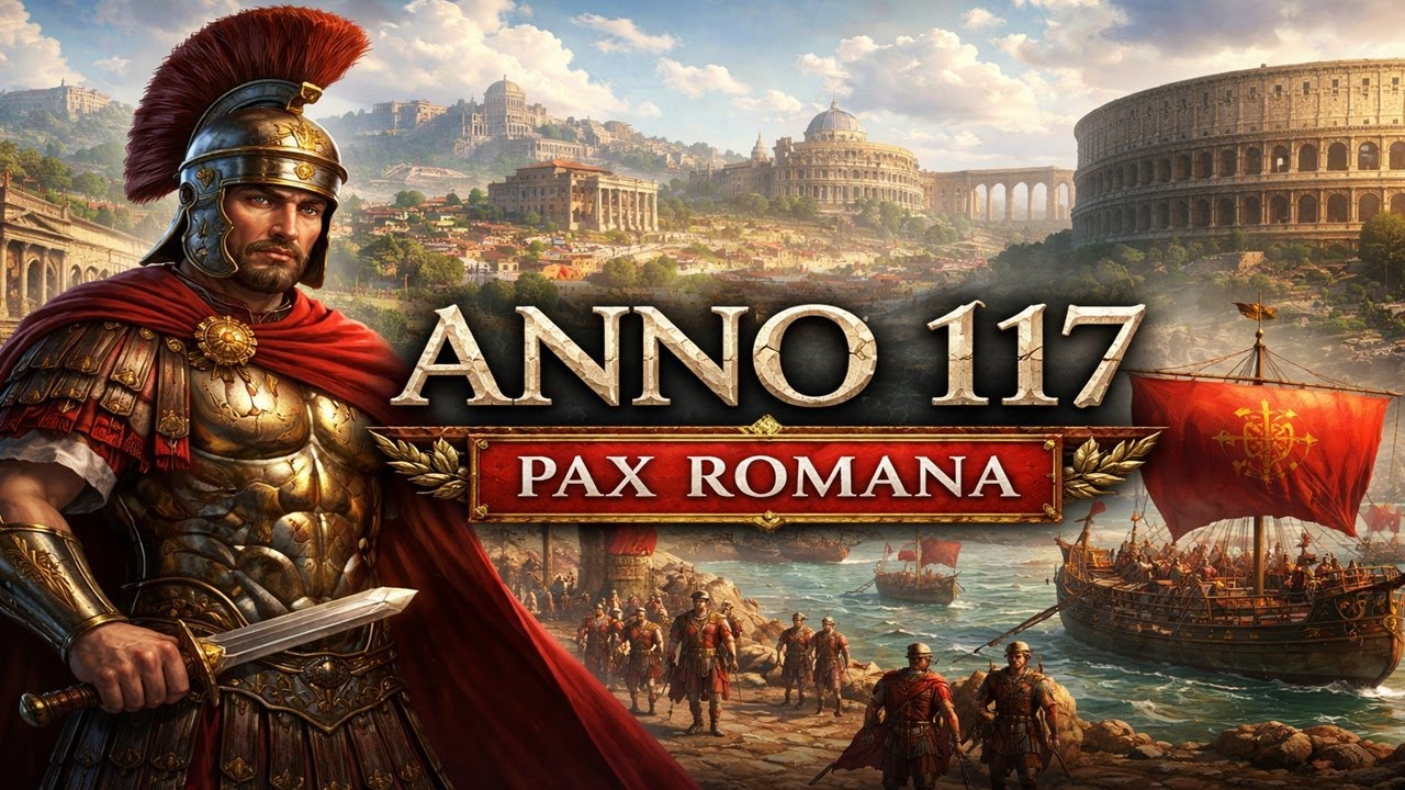 Anno 117 Pax Romana : Free Play Accolade Hunting. #6. (Corners Map).