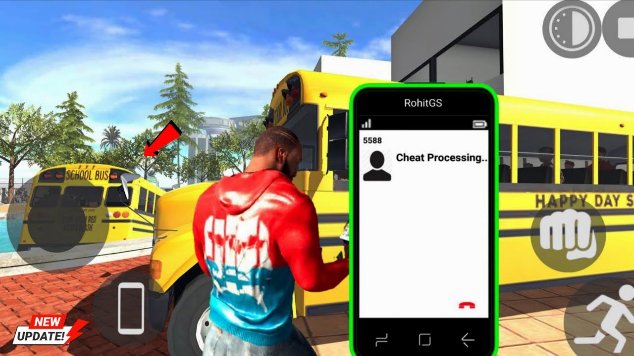 NEW SCHOOL BUS Cheat Code NEW UPDATE ALL CHEAT CODES 2026 in Indian Bike Driving 3D |