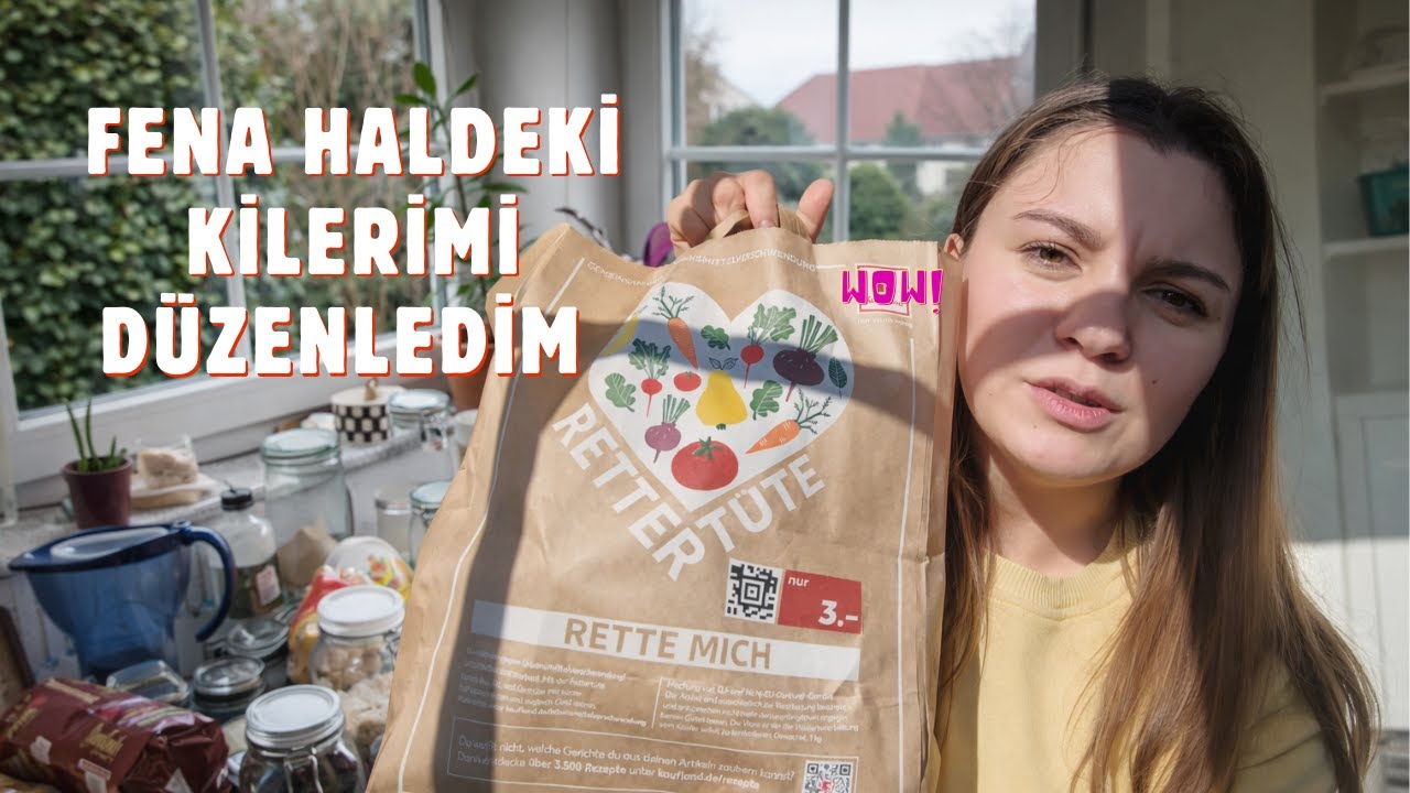 Sonunda Kilerimi Topladım 🧺✨ | Emzirmeyi Kestim 🤍 | Market Alışverişi 🛒 1 Poşet = 3€ 💸