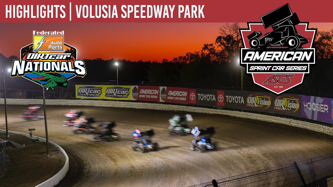 ASCS | American Sprint Car National Series | Volusia Speedway Park | February 2, 2026 | HIGHLIGHTS