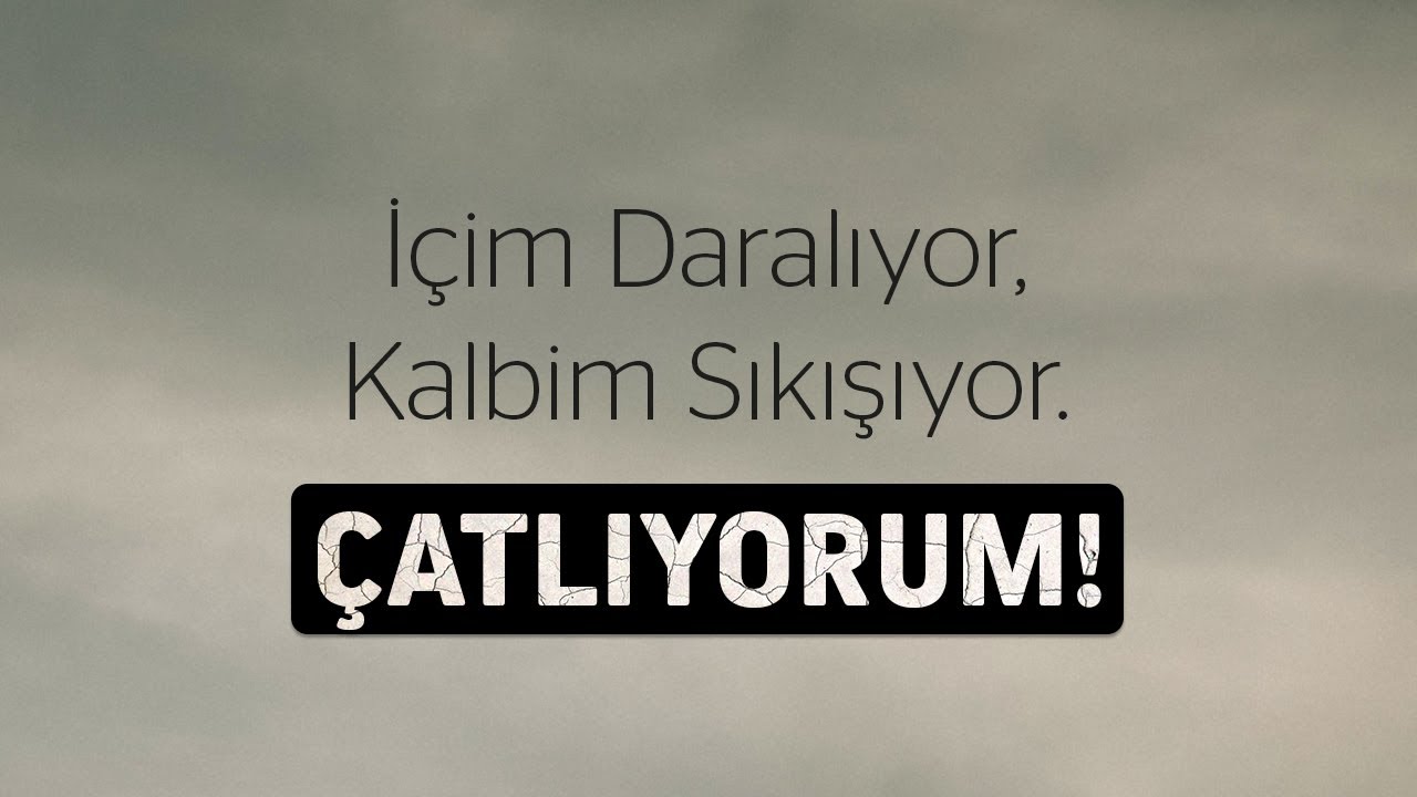 İÇİM DARALIYOR. KALBİM SIKIŞIYOR! ÇATLIYORUM...| Nurettin Yıldız