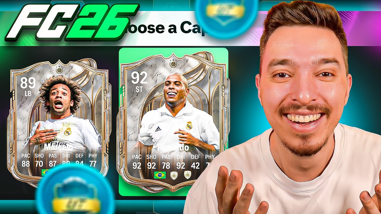 BRAZILIENII GALACTICI RONALDO SI MARCELO SUNT FORTE ALE NATURII LA DRAFT! EA FC 26 ROMANIA