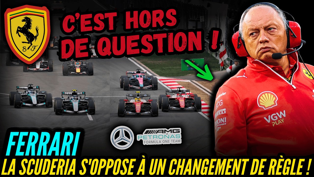 FRÉDÉRIC VASSEUR LÂCHE UN GROS COUP DE GUEULE : FERRARI EN A MARRE DU DÉBAT SUR LES DÉPARTS !