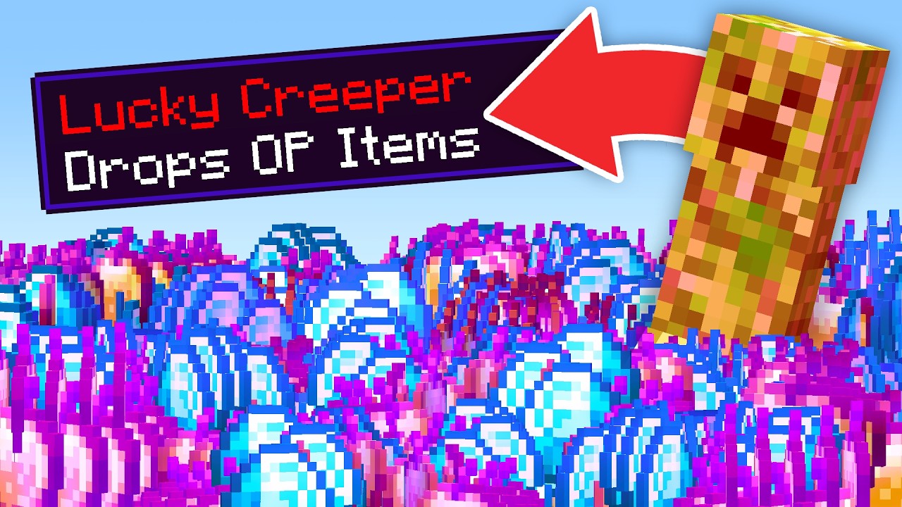 I Secretly Added OP Mobs to Minecraft…