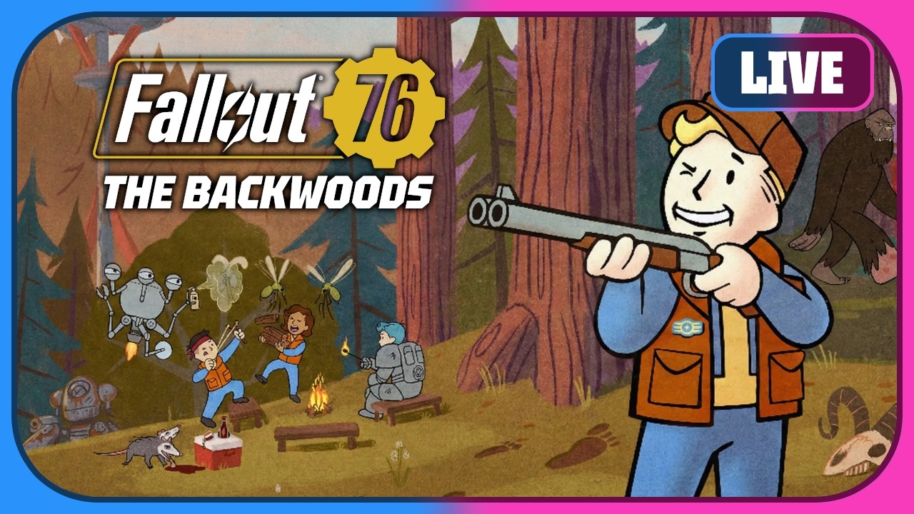 Venturing Into The Backwoods Update! - Fallout 76 Livestream