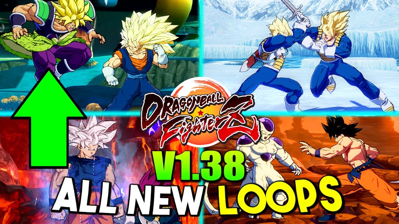 All the Coolest New LOOPS from the New DBFZ Patch!!