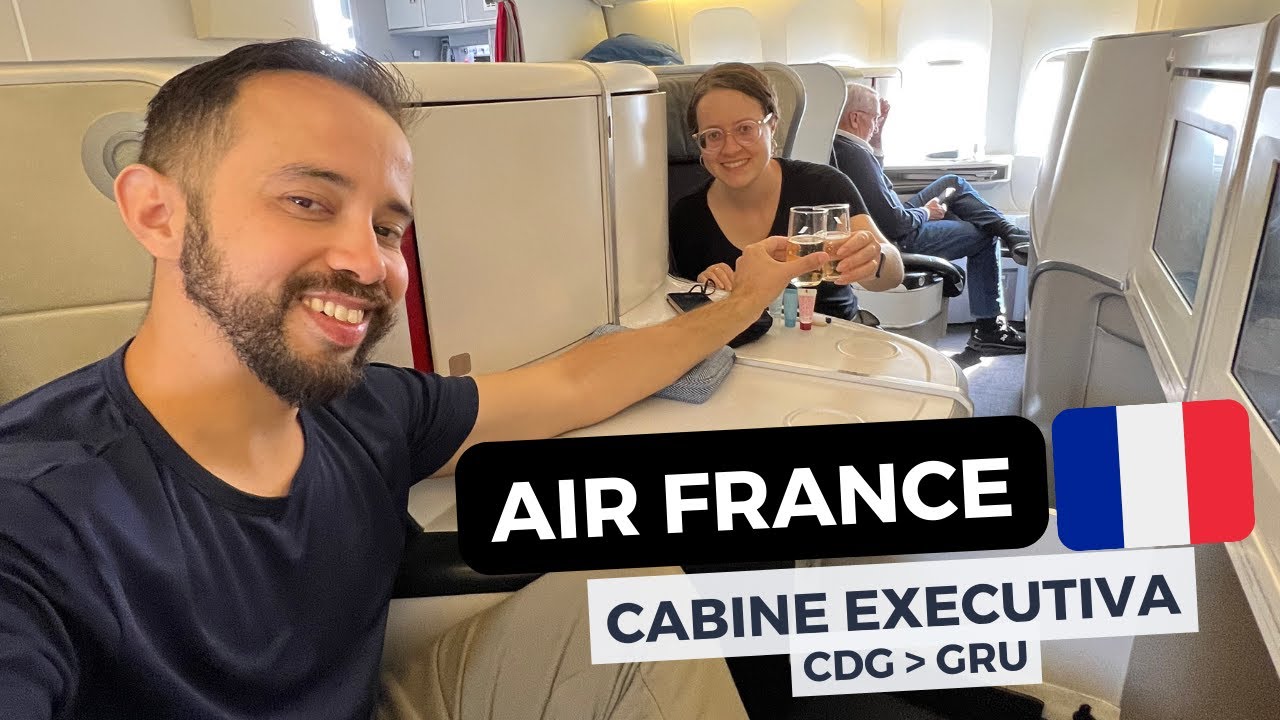 Air France Cabine Executiva 777-300ER / CDG - GRU