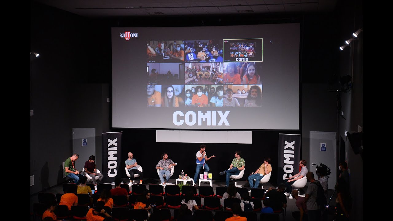I @pinguinitatticinucleari1338 per un evento powered by COMIX a #Giffoni50