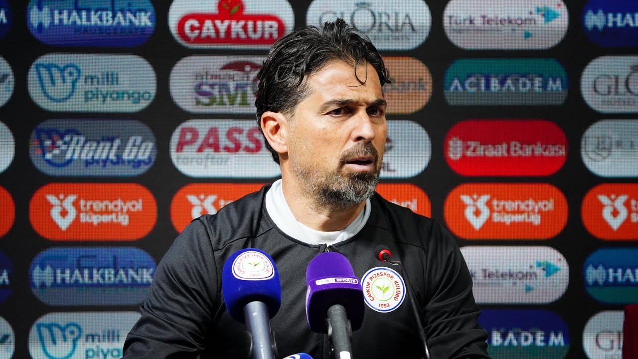 İlhan Palut'un, &Ccedil;aykur Rizespor - Fenerbah&ccedil;e ma&ccedil;ı sonrası a&ccedil;ıklamaları