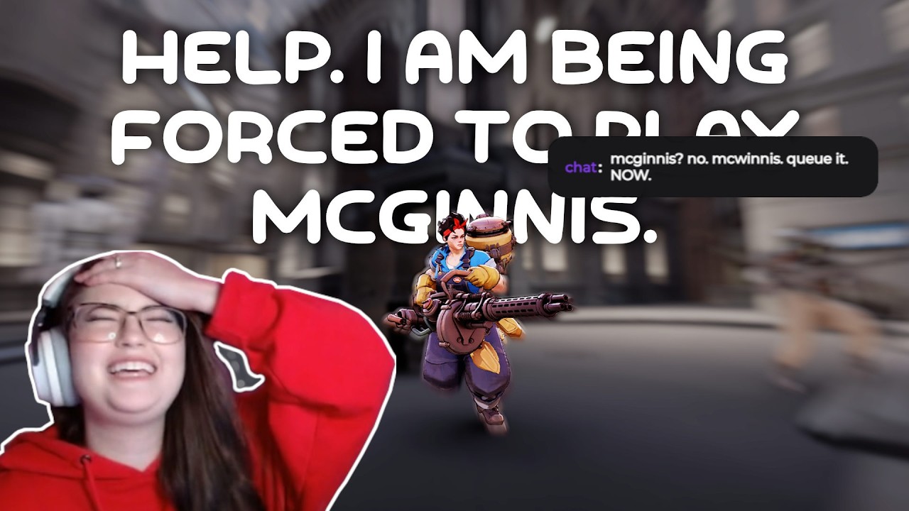 my chat made me try mcginnis for the first time...