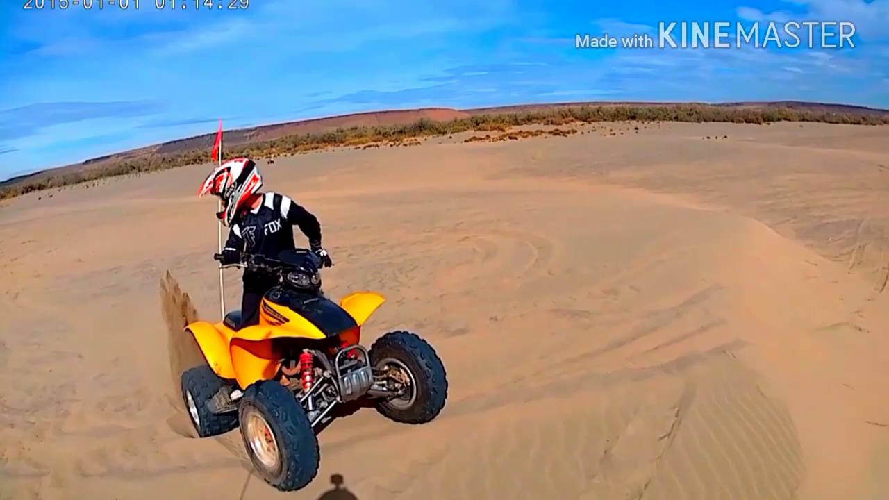 Sand dunes Beverly WA, honda trx 300