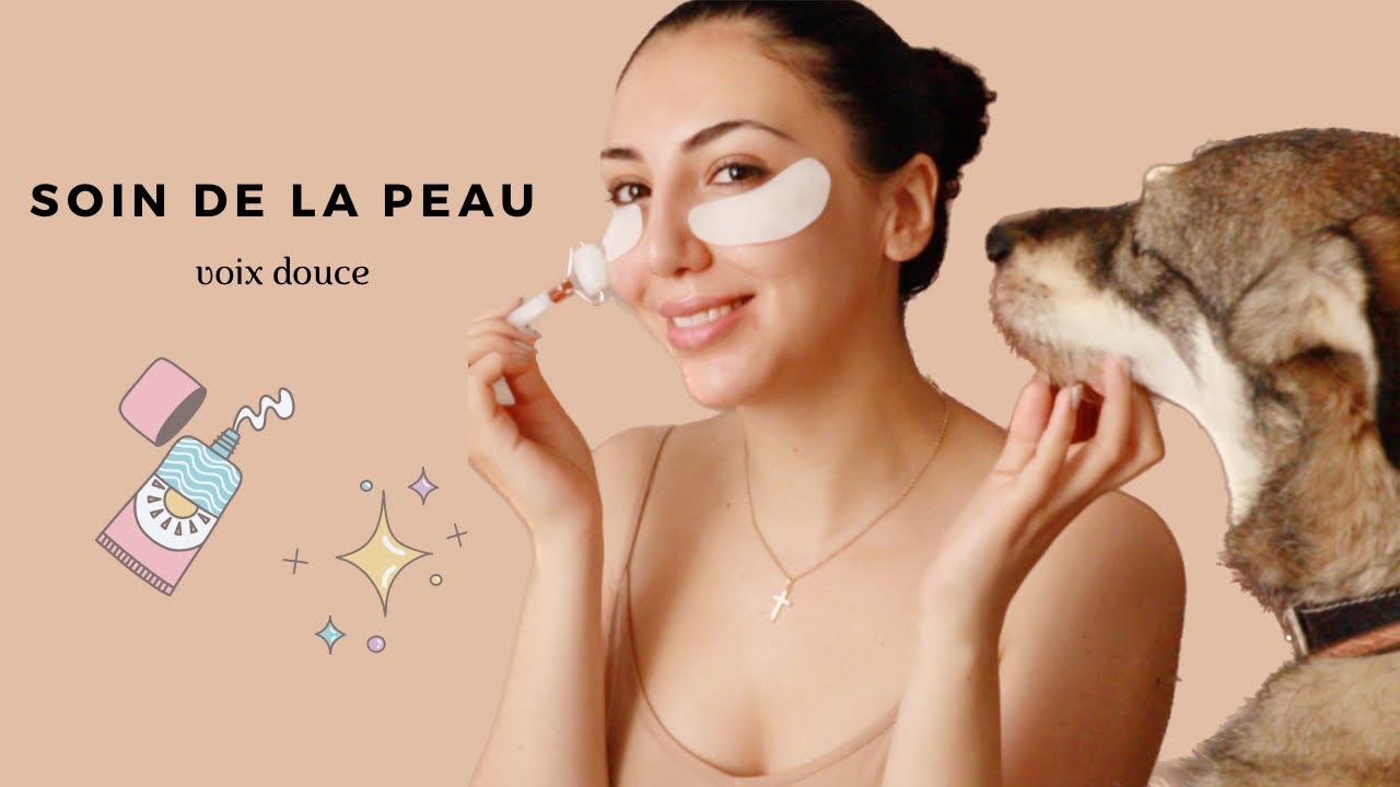 Soin Du Visage 🧖🏻‍♀️  et Massages [ Voix Douce ] miss asmr français vlog