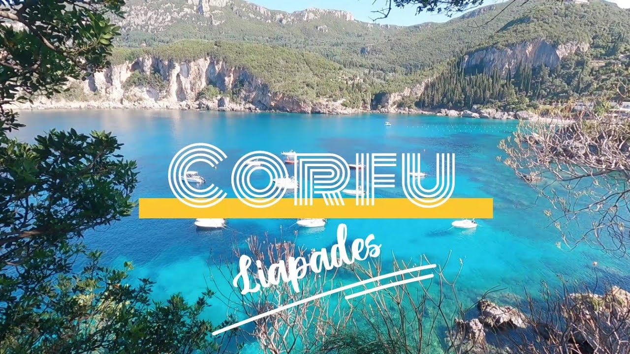 Corfu, Liapades and Rovinia Beach