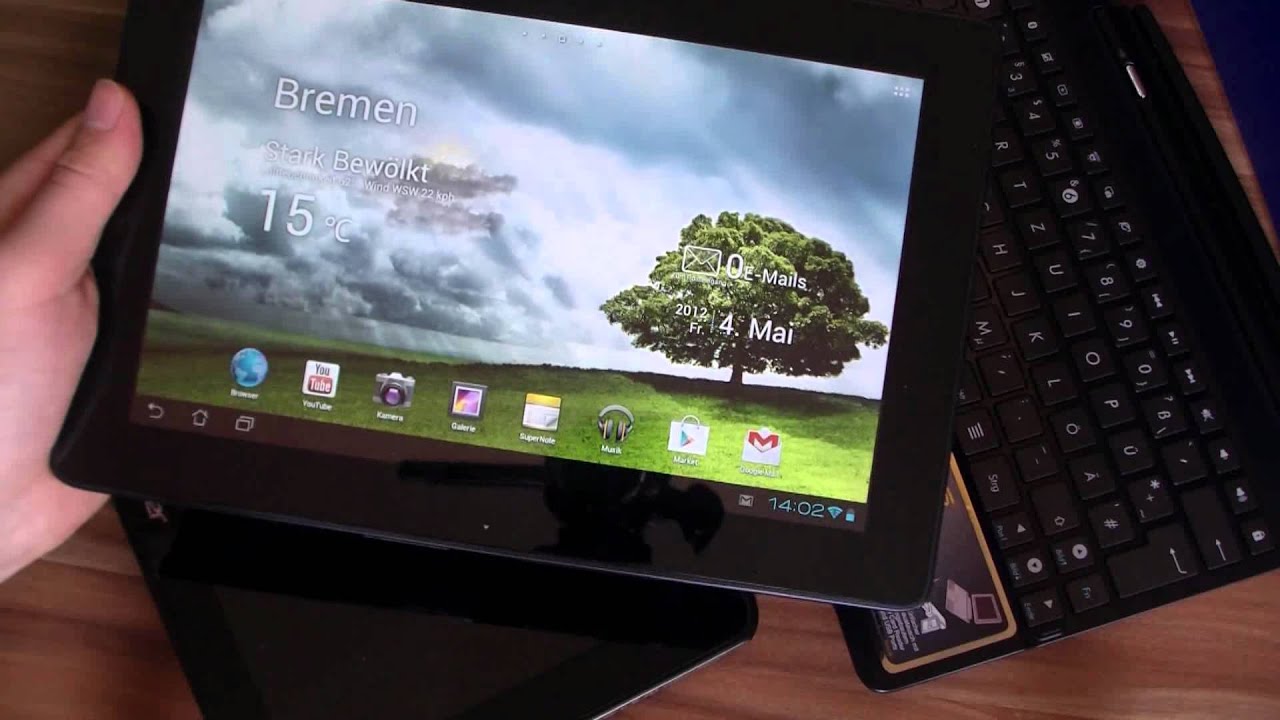 ASUS Transformer Pad TF300T Unboxing and Hands On