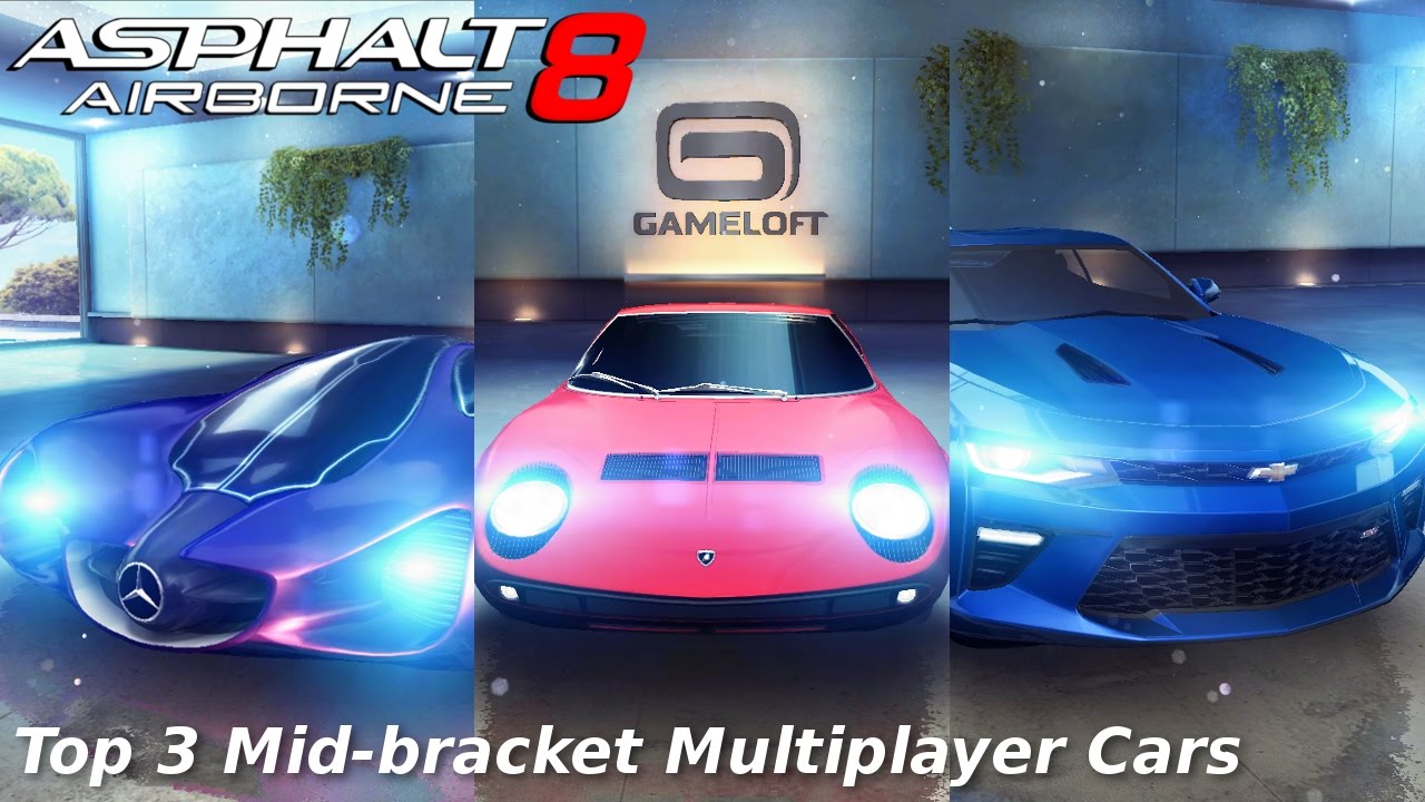 Asphalt 8: My Top 3 Mid-Bracket Cars for Multiplayer