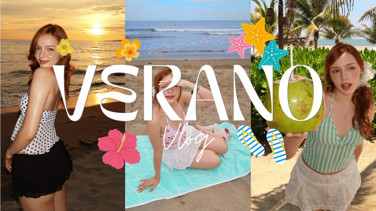 Una semana conmigo en la playita  ⊹˖🌺🥥🌴｡˚