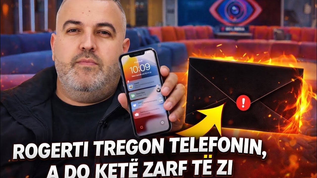 Lajmi i Fundit: Rogerti me telefon brenda ne shpi ZARF I ZI Detaje Big Brother VIP Albania 5