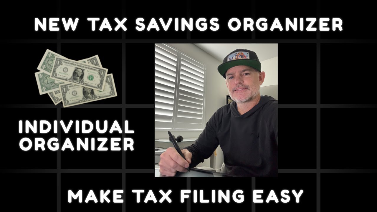 🔴 2025 Tax Organizer - Step by Step Guide