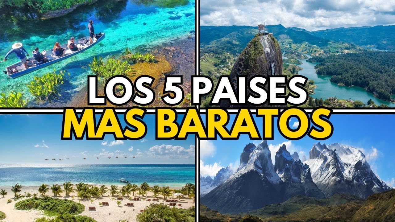 Los 5 Países más Baratos para Viajar en América Latina | Video de Viajes