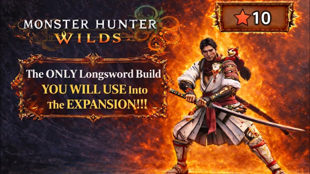 The ONLY OP Longsword Build YOU WILL USE Into The Expansion (Monster Hunter Wilds)