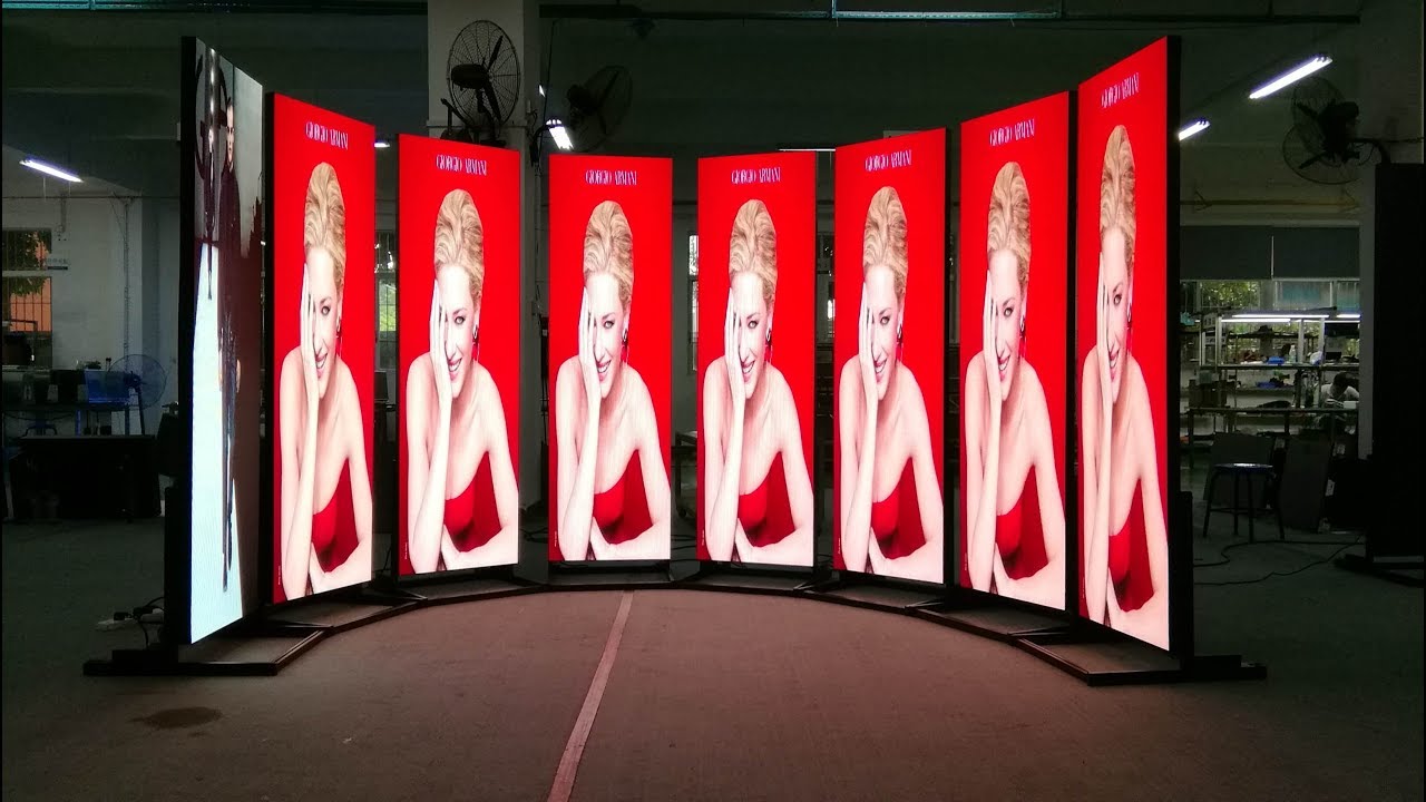 P3 LED Poster Display Plug & Play Solution for Retail Advertising