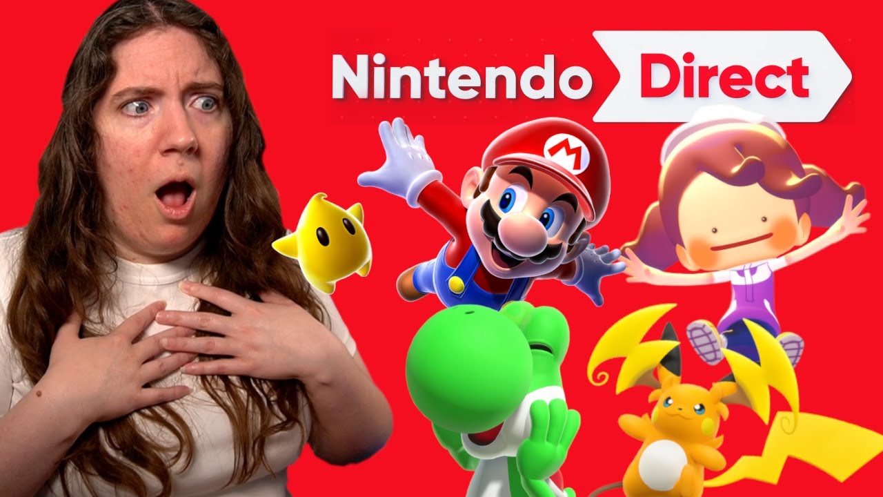 NEW MEGA POKÉMON, SUPER MARIO GALAXY, & MORE! Nintendo Direct Reaction 9.12.25