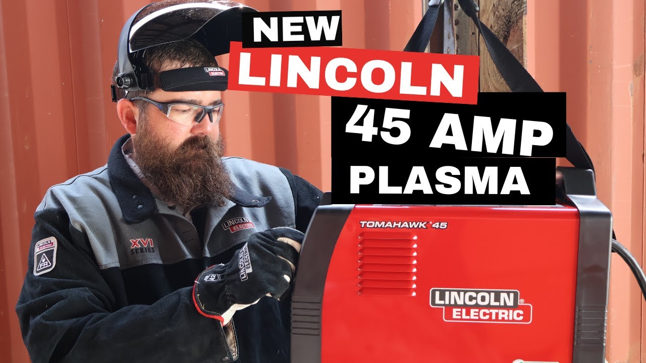 Lincoln Tomahawk 45 Plasma Cutter Review and Demo