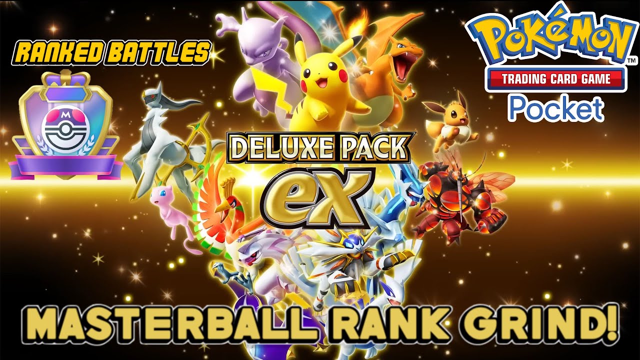 TOP 1,000 GRIND! Master Ball Rank Battles + Deck Building | Pok&eacute;mon TCG Pocket