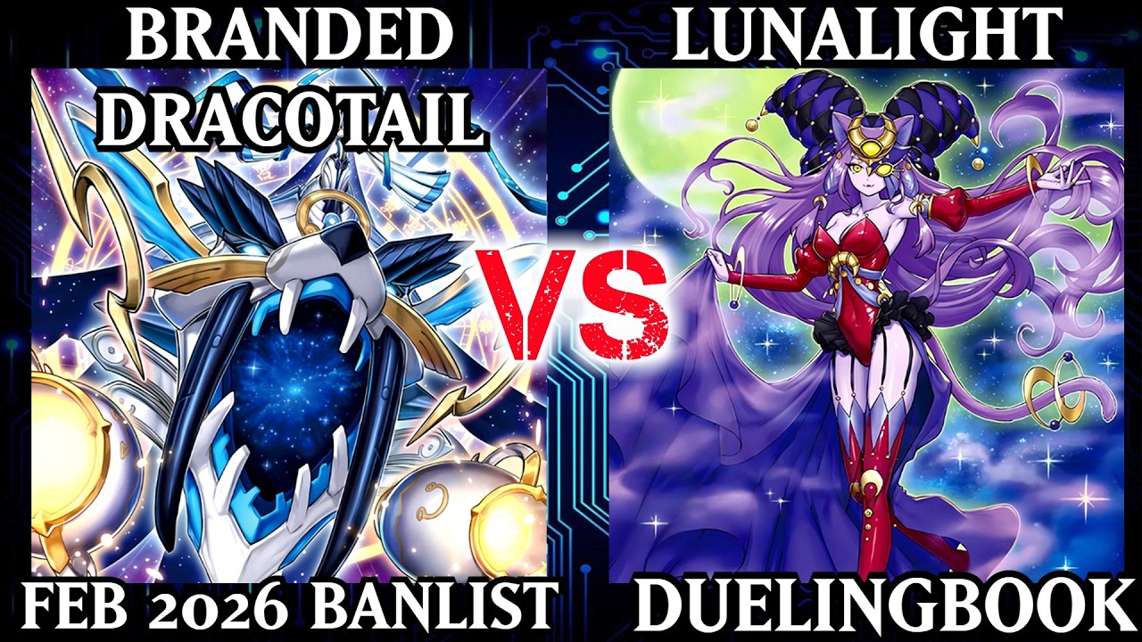 Branded Dracotail vs Lunalight | High Rated | Dueling Book