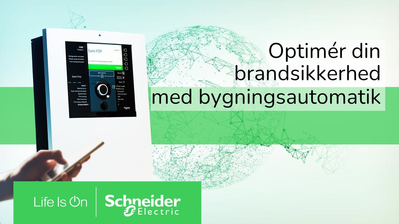 Webinar: Få mere ud af din brandsikkerhed med bygningsautomatik