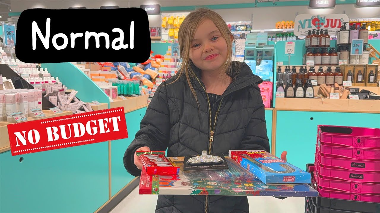 ALLT DU KAN BÄRA FÅR DU 👍 -  NO BUDGET 🤑 SHOPPING CHALLENGE 🛍️