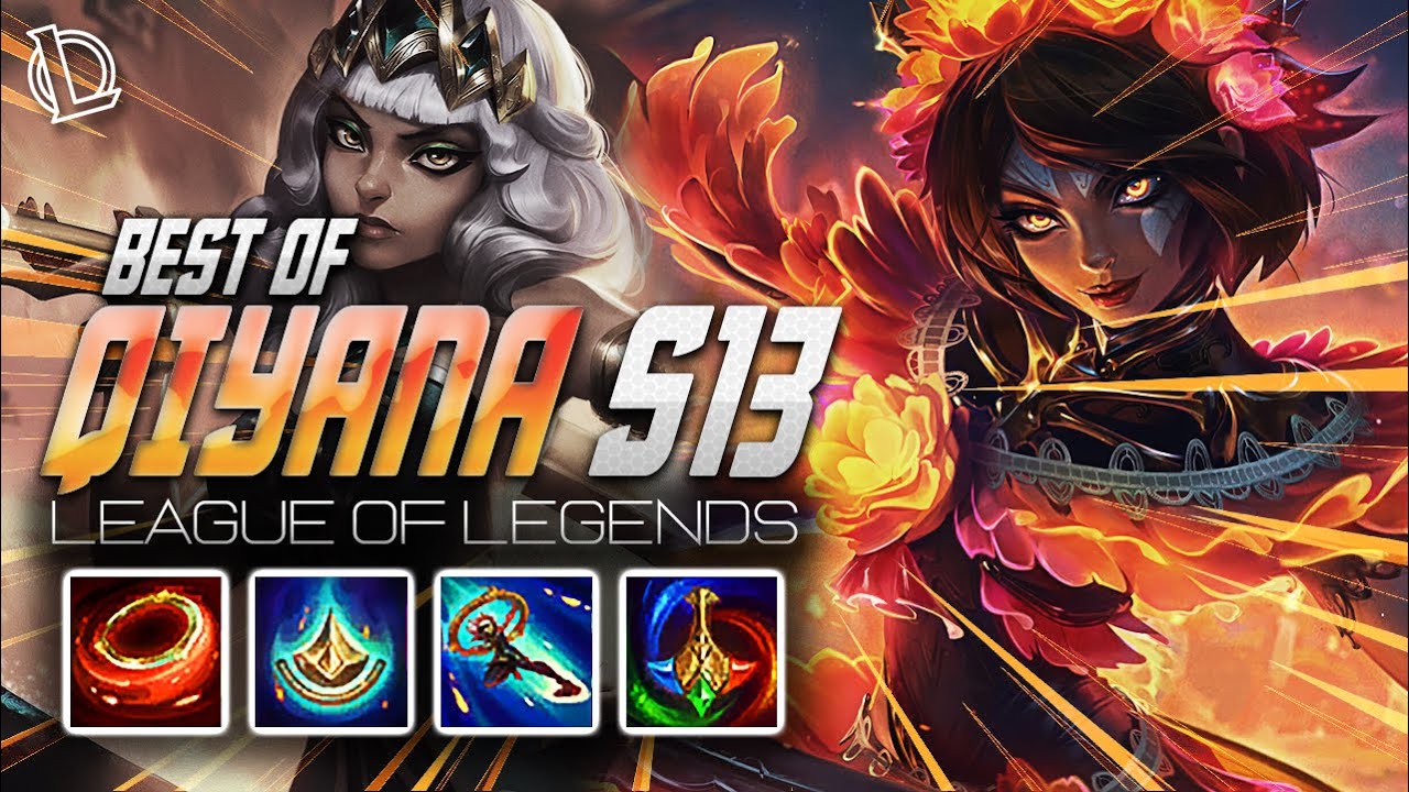 QIYANA MONTAGE - BEST OF QIYANA S13 | Ez LoL Plays #437 [60 FPS]