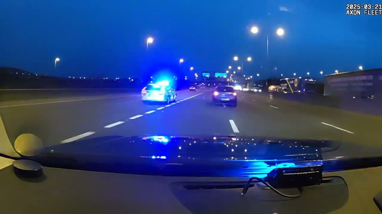Essex Police stop car following collision in South Ockendon