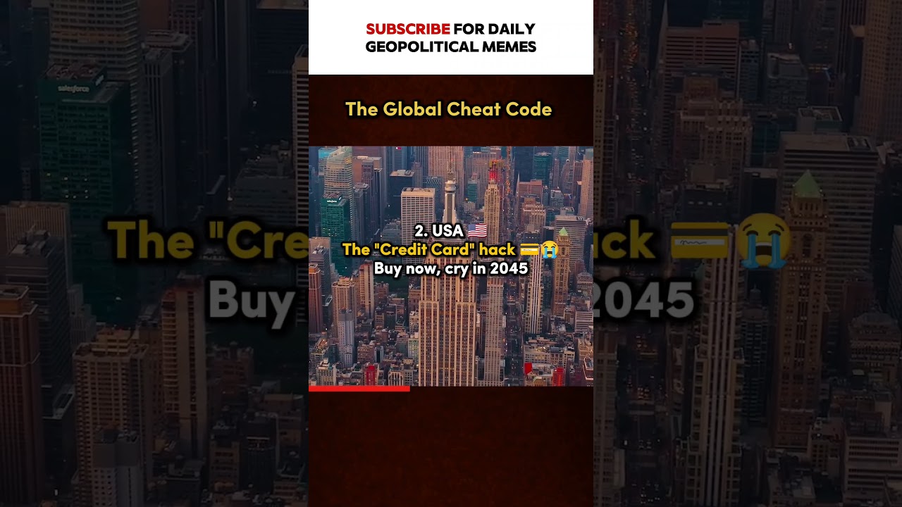 The global cheat codes of countries