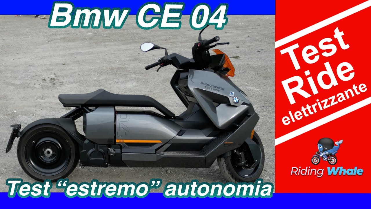 Bmw CE 04 - Test ride e prova autonomia del maxiscooter elettrico tedesco