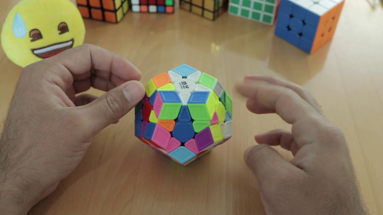 اسهل طريقة لحل مكعب ميكامينكس Megaminx الجزء الاول