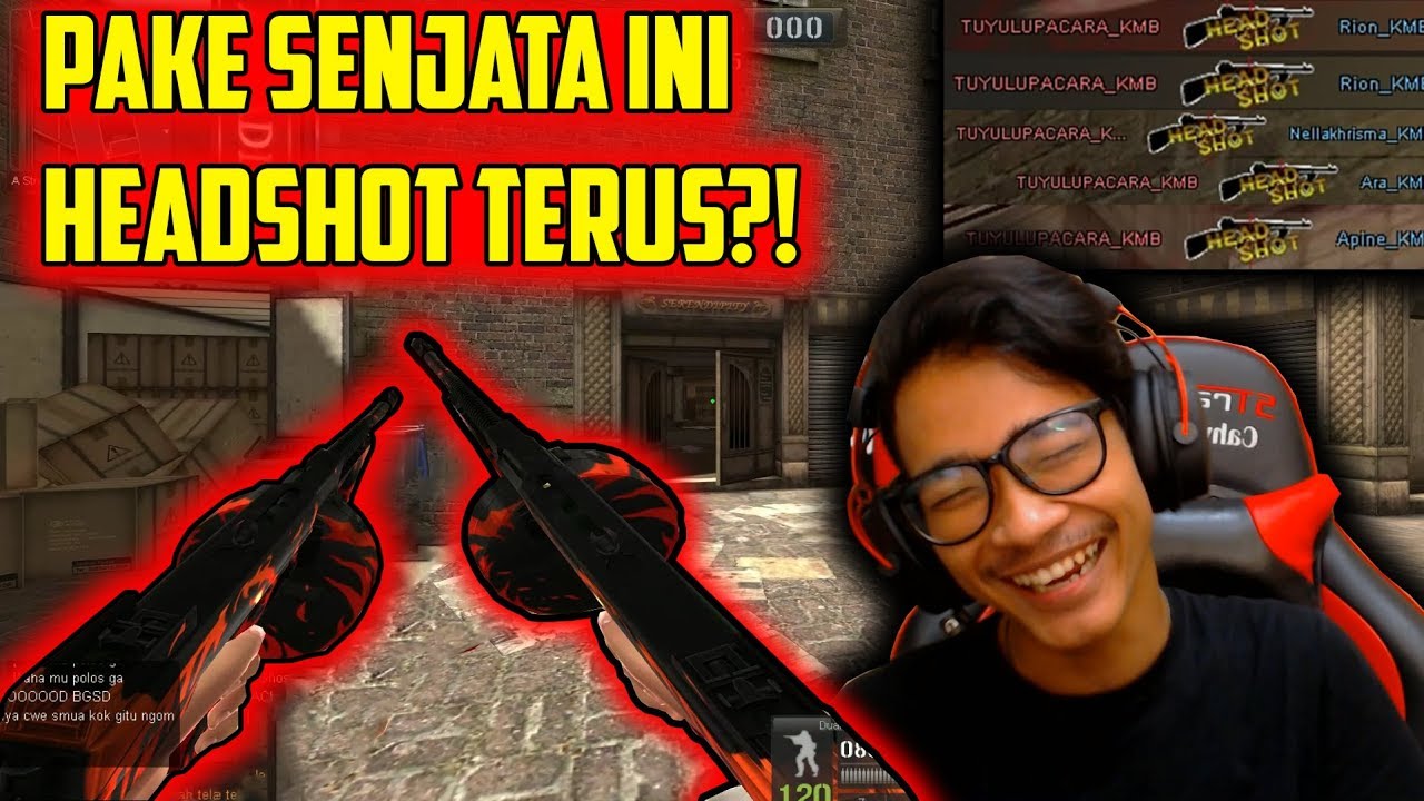 SENJATA DUAL TOMSON BIKIN AUTO HEADSHOT?! 1 VS 8 ANGGOTA KMB / Point Blank Zepetto