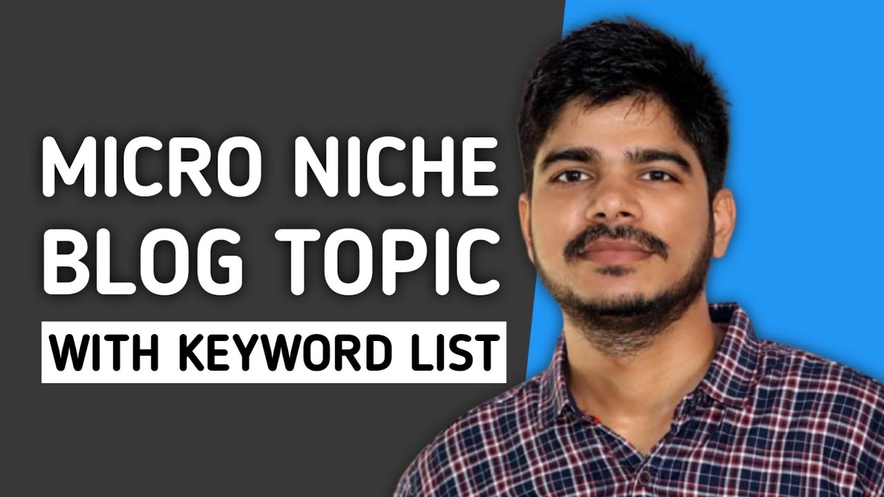 Best micro niche ideas - Micro niche Blog keyword ideas 2020 | Traffic & Money | Earn 600$ monthly
