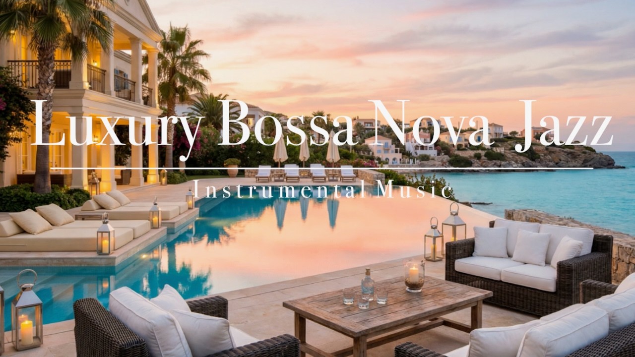 Luxury Bossa Nova Jazz|Chill and Relaxing Vibe Music